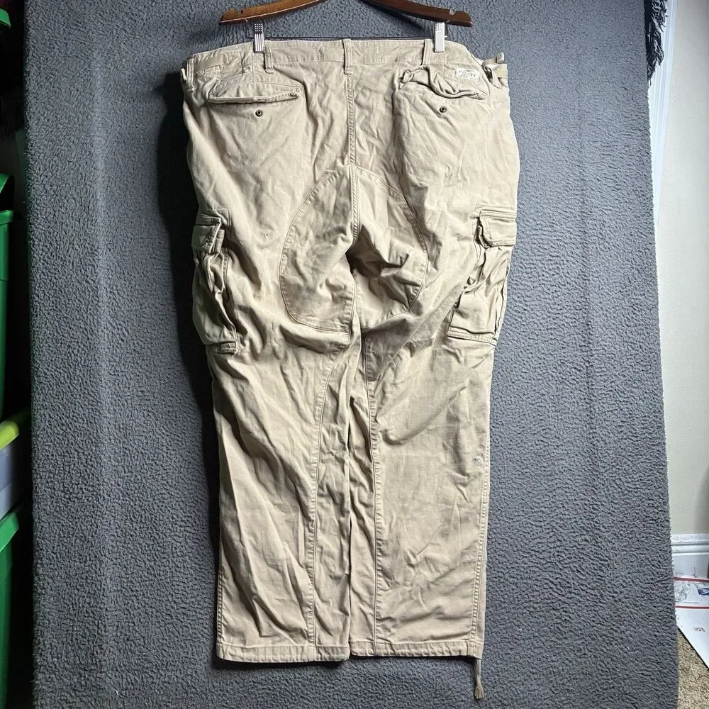 Polo Ralph Lauren Cargo Pants Size 46B Utility Paratrooper Adjustable Waist Army